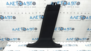 Lower right center pillar trim BMW 5 F10 11-16 black, peeling coating