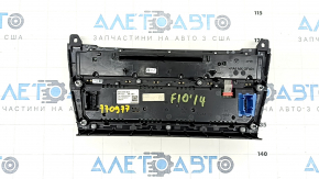 Climate control and radio control BMW 5 F10 14-16 Dual zone, with beige trim, air under glass
