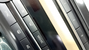 Climate control and radio control BMW 5 F10 14-16 Dual zone, with beige trim, air under glass