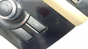 Climate control and radio control BMW 5 F10 14-16 Dual zone, with beige trim, air under glass