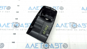 Rear view mirror cover BMW 5 F10 11-16 black, for camera