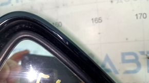 Side mirror right complete BMW 5 F10 11-16 5 pins, turn signal, white, scratches, sand