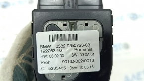 Joystick washer monitor control large BMW 5 F10 14-16