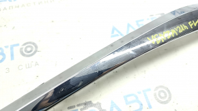 Front bumper molding upper left Toyota Venza 21-24 chrome, sand