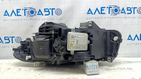 Front right headlight complete BMW 5 F10 14-16 xenon, sand
