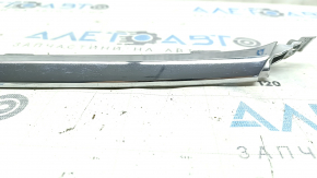 Front bumper molding upper central Toyota Venza 21-24 chrome, sand