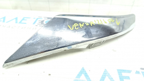 Front bumper molding lower left Toyota Venza 21-24 chrome, sand
