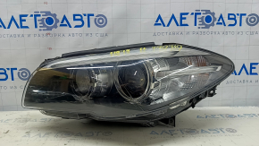 Headlight front left complete BMW 5 F10 14-16 xenon, scratch, sand