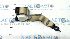 Rear left seat belt BMW 5 F10 11-16 beige, dry cleanable