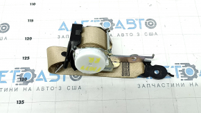 Seat belt rear right BMW 5 F10 11-16 beige, dry cleanable