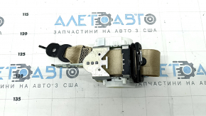 Seat belt rear right BMW 5 F10 11-16 beige, dry cleanable