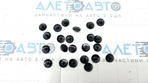 Hood insulation clips BMW 5 F10 10-16 23 pcs, set
