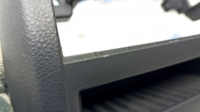 Rear center console trim BMW 5 F10 11-16 black, scratches