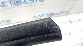 Door sill trim inner rear left BMW 5 F10 11-16 black, scratches