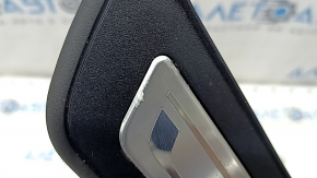 Door sill outer rear left BMW 5 F10 11-16 black with chrome, backlight, water damage, working
