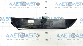 Door sill outer rear right BMW 5 F10 11-16 black with chrome, backlight, water damage