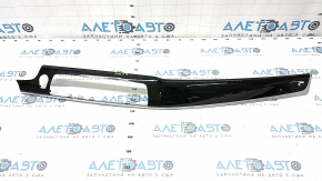 Front panel trim right BMW 5 F10 11-16 wood anthracite, chrome, scratches