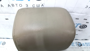 Front left headrest Nissan Pathfinder 13-16 leather beige, with monitors, for cleaning
