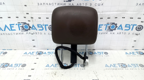 Headrest front left Infiniti JX35 QX60 13-13 leather brown with monitor, scratches