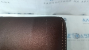 Headrest front left Infiniti JX35 QX60 13-13 leather brown with monitor, scratches