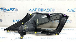 Rear pillar trim right Toyota Venza 21-24 black, worn