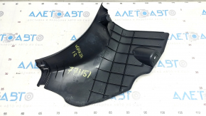 Front pillar trim right lower Toyota Venza 21-24 black, abrasion