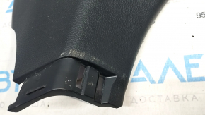 Front pillar trim right lower Toyota Venza 21-24 black, abrasion