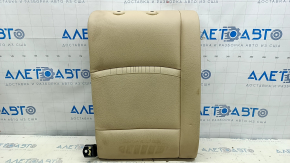 Backrest of the rear row of the right seat BMW 5 F10 14-16 leather beige Dakota, dent, for dry cleaning