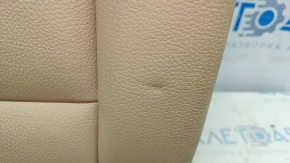 Backrest of the rear row of the right seat BMW 5 F10 14-16 leather beige Dakota, dent, for dry cleaning