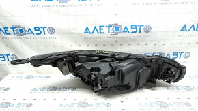 Headlight front left complete Toyota Venza 21-24 XLE Limited lens, with mount, mount broken