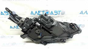 Headlight front left complete Toyota Venza 21-24 XLE Limited lens, with mount, mount broken