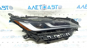 Headlight front right complete Toyota Venza 21-24 XLE Limited lens, with mount