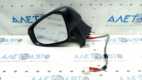 Left side mirror complete Toyota Venza 21-24 12 pins, turn signal, heating, BSM, backlight, graphite