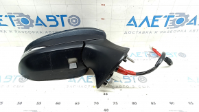 Side mirror right complete Toyota Venza 21-24 pins, turn signal, heating, BSM, backlight, graphite