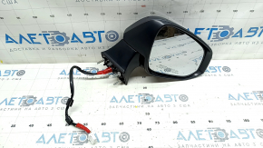 Side mirror right complete Toyota Venza 21-24 pins, turn signal, heating, BSM, backlight, graphite