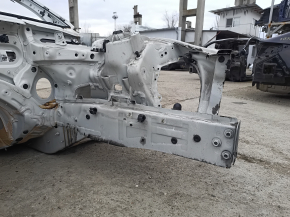 Front left quarter BMW 5 F10 11-16 on the body, white
