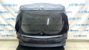 Naked trunk door with glass Toyota Venza 21-24 graphite 1K9