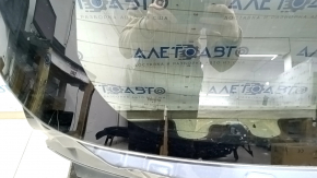 Naked trunk door with glass Toyota Venza 21-24 graphite 1K9