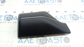 Dashboard cover left Toyota Venza 21-24 black, gray stitching, XLE