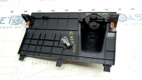 Start/Stop button cover Toyota Venza 21-24 black, scratches
