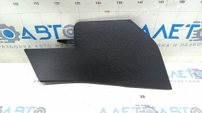Center console trim side left Toyota Venza 21-24 black
