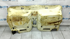 Rear floor covering BMW 5 F10 14-16 black, torn, for dry cleaning
