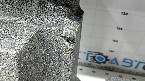 Foam under spare tire Volvo XC60 18-23 dented