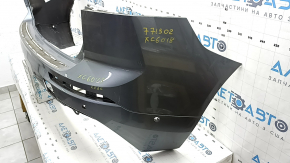 Rear bare bumper Volvo XC60 20-21 for parking sensors, BSM and park assist, graphite