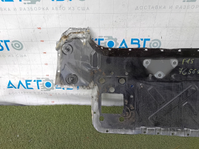 Rear panel BMW X5 F15 14-18 complete 2 parts, on the body, black