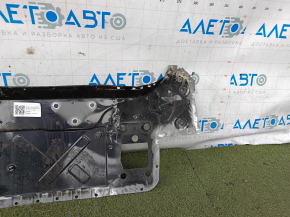 Rear panel BMW X5 F15 14-18 complete 2 parts, on the body, black