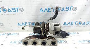Turbocharger complete with manifold BMW 5 F10 14-16 2.0T, 76k