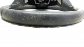 Naked steering wheel Toyota Venza 21-24 leather black, heated, with steering wheel computer, scratches