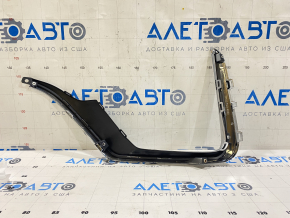 Front bumper molding right Honda CRV 20-22 gray structure, with chrome