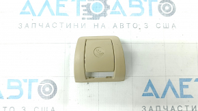 Isofix pad rear center left BMW 5 F10 11-16 beige oyster